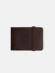 Cartera piel multiraquetas marron