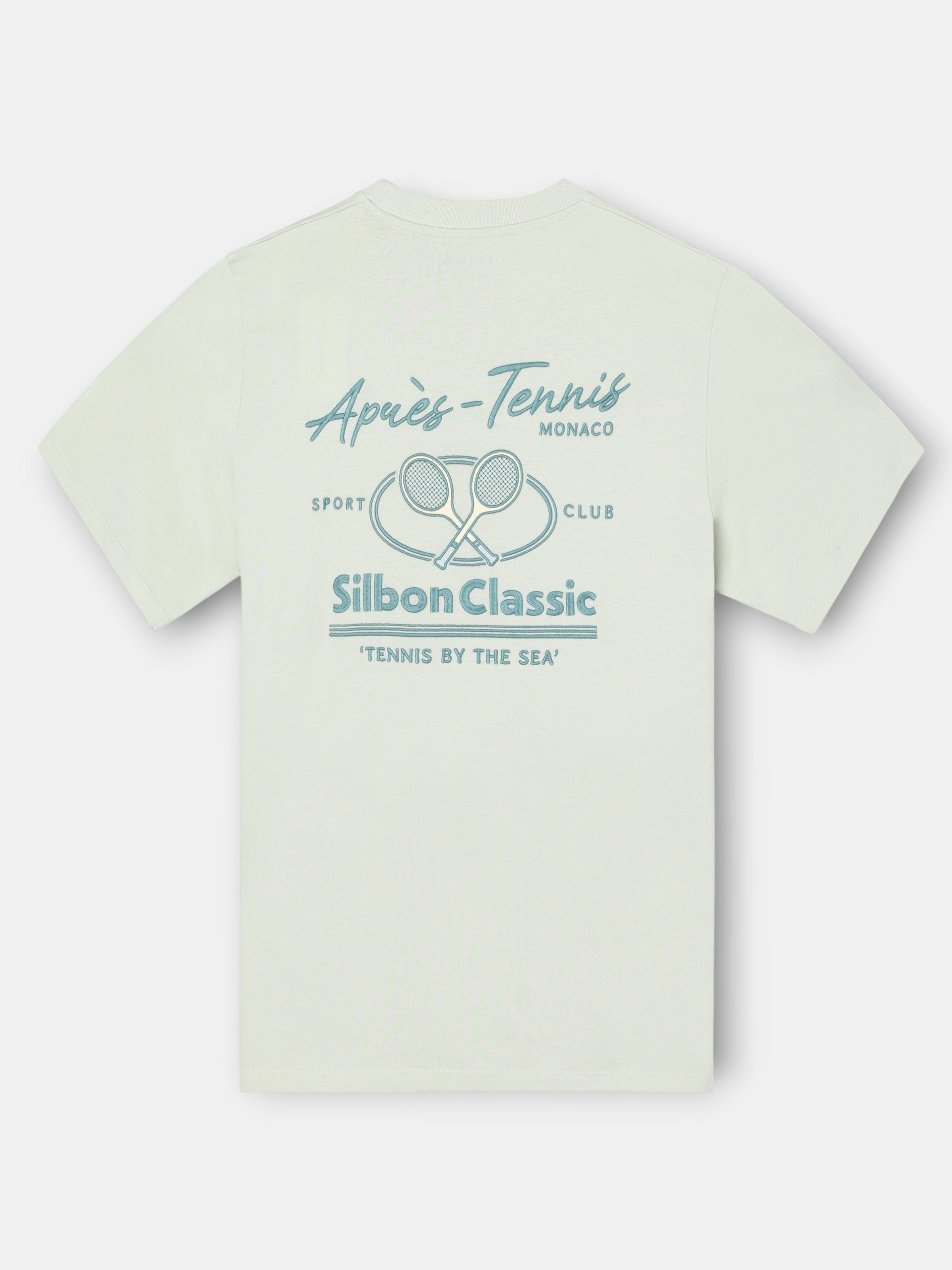 Camiseta apres tennis verde claro