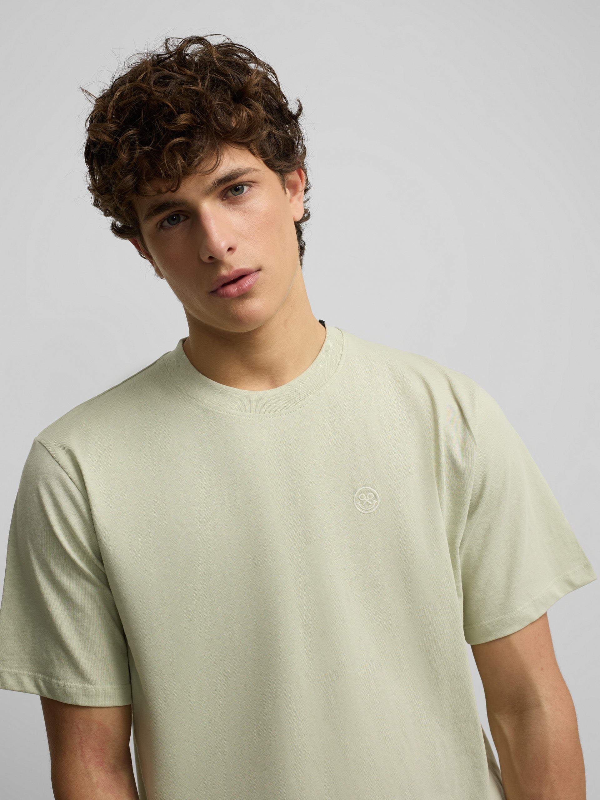 Camiseta summer games verde claro