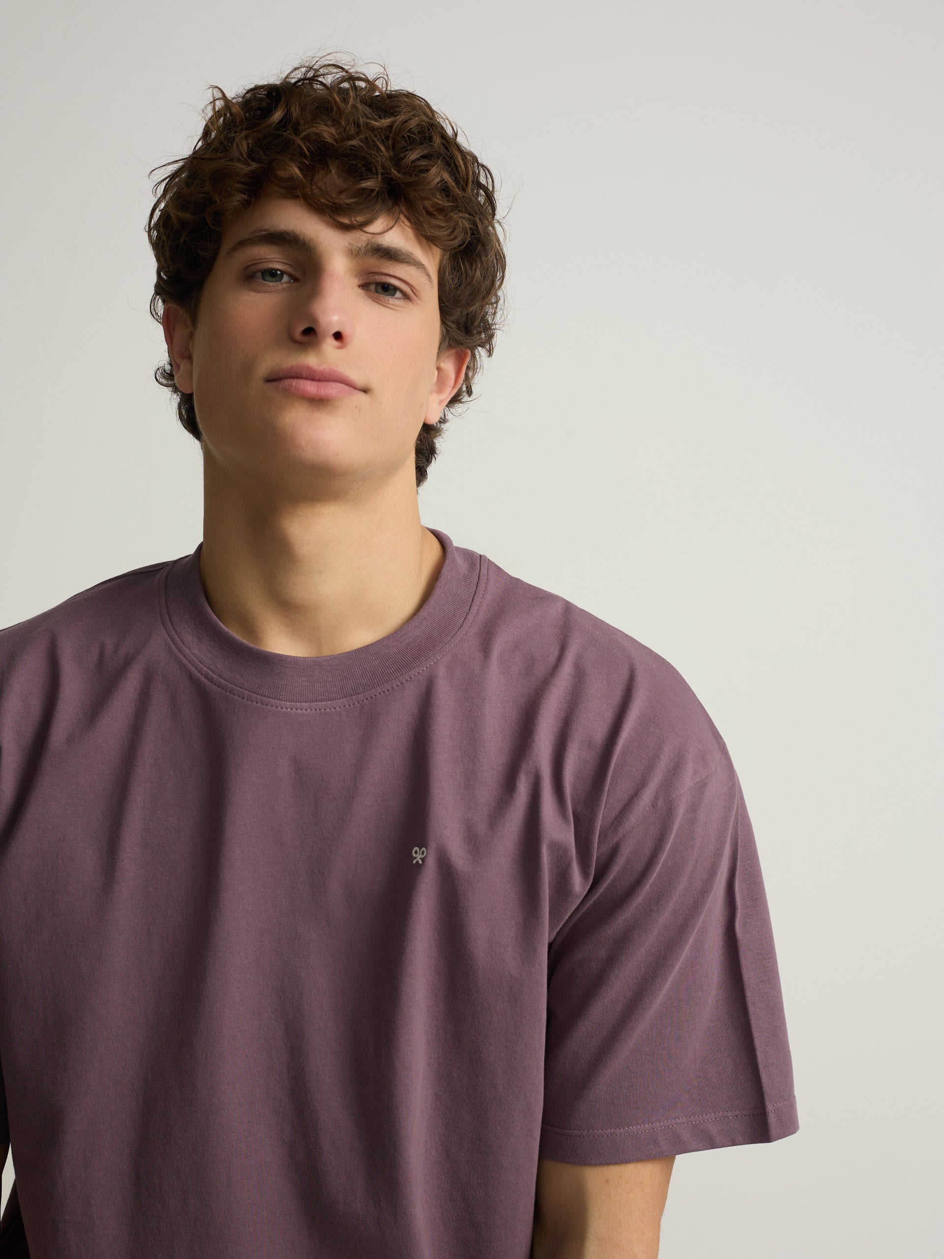 Camiseta relaxed fit Silbon vacation purpura