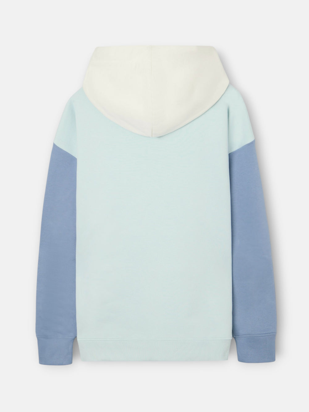 Multicolor aquamarine hooded sweatshirt