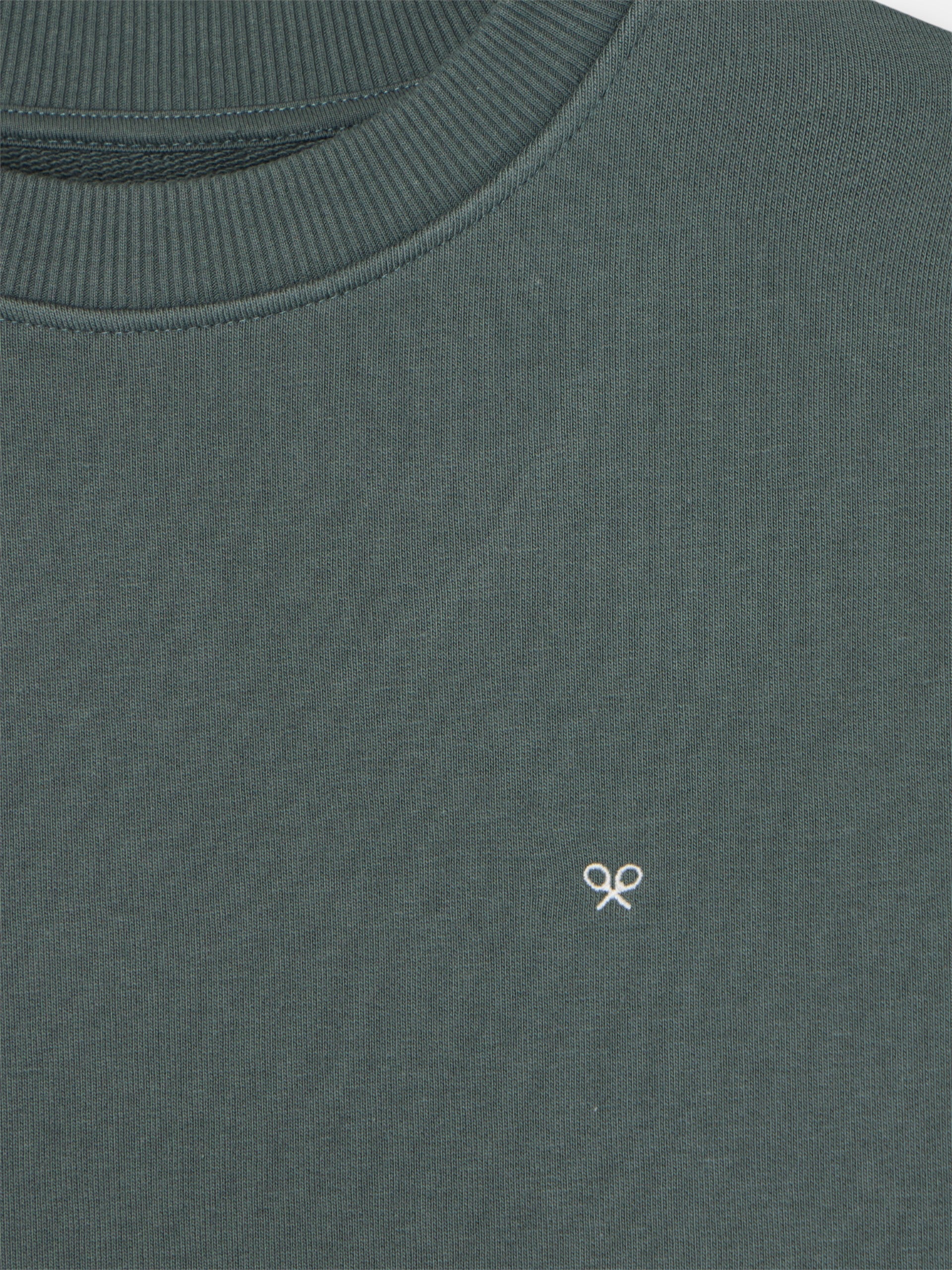 Sweat-shirt Silbon classics vert foncé