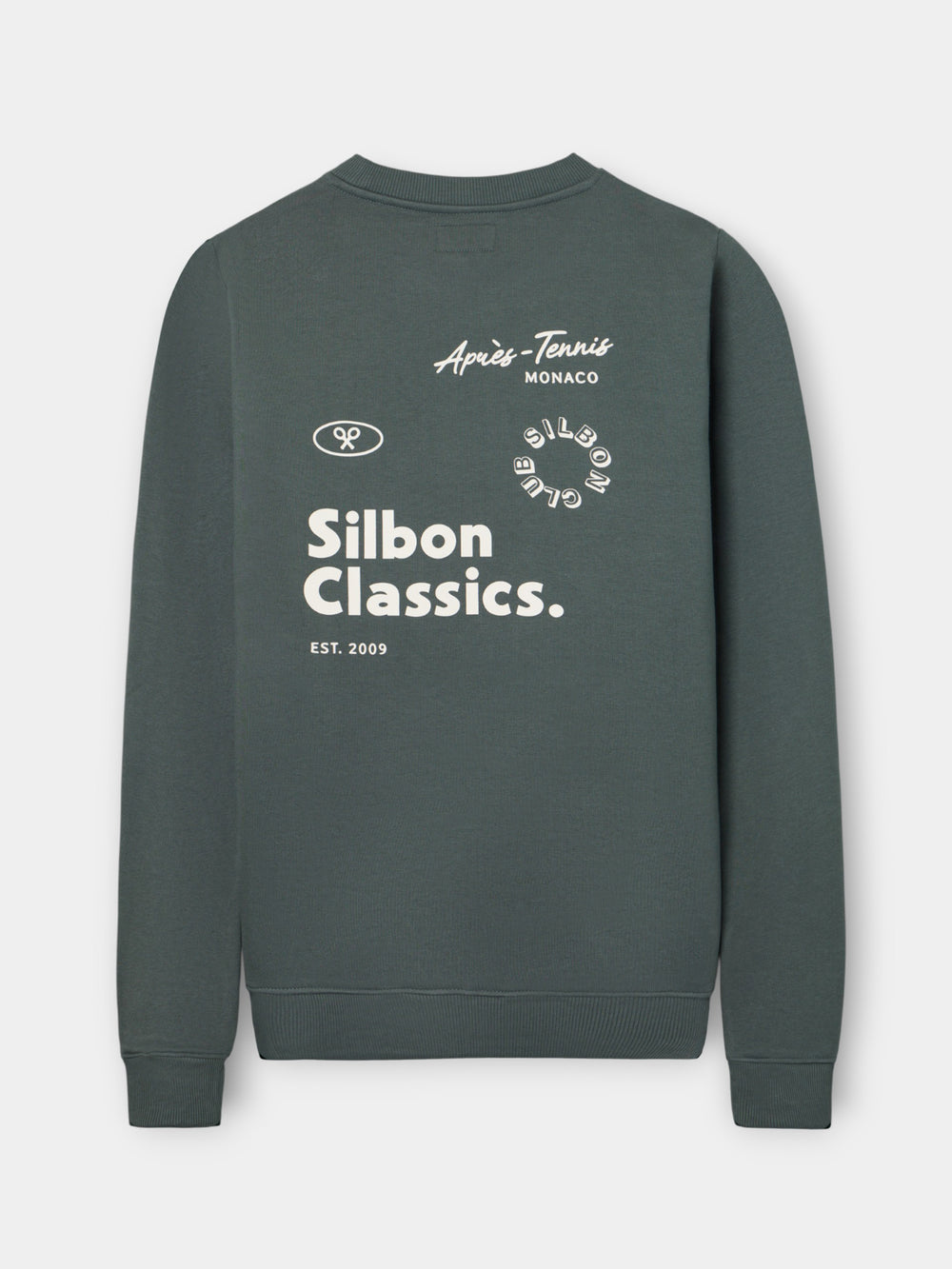 Sudadera Silbon classics verde oscuro