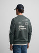 Sweat-shirt Silbon classics vert foncé