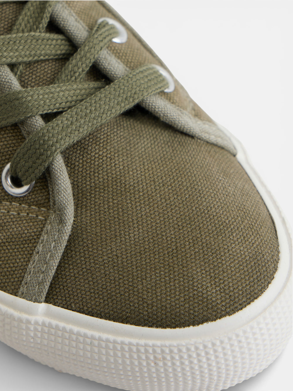 Zapatilla denim verde