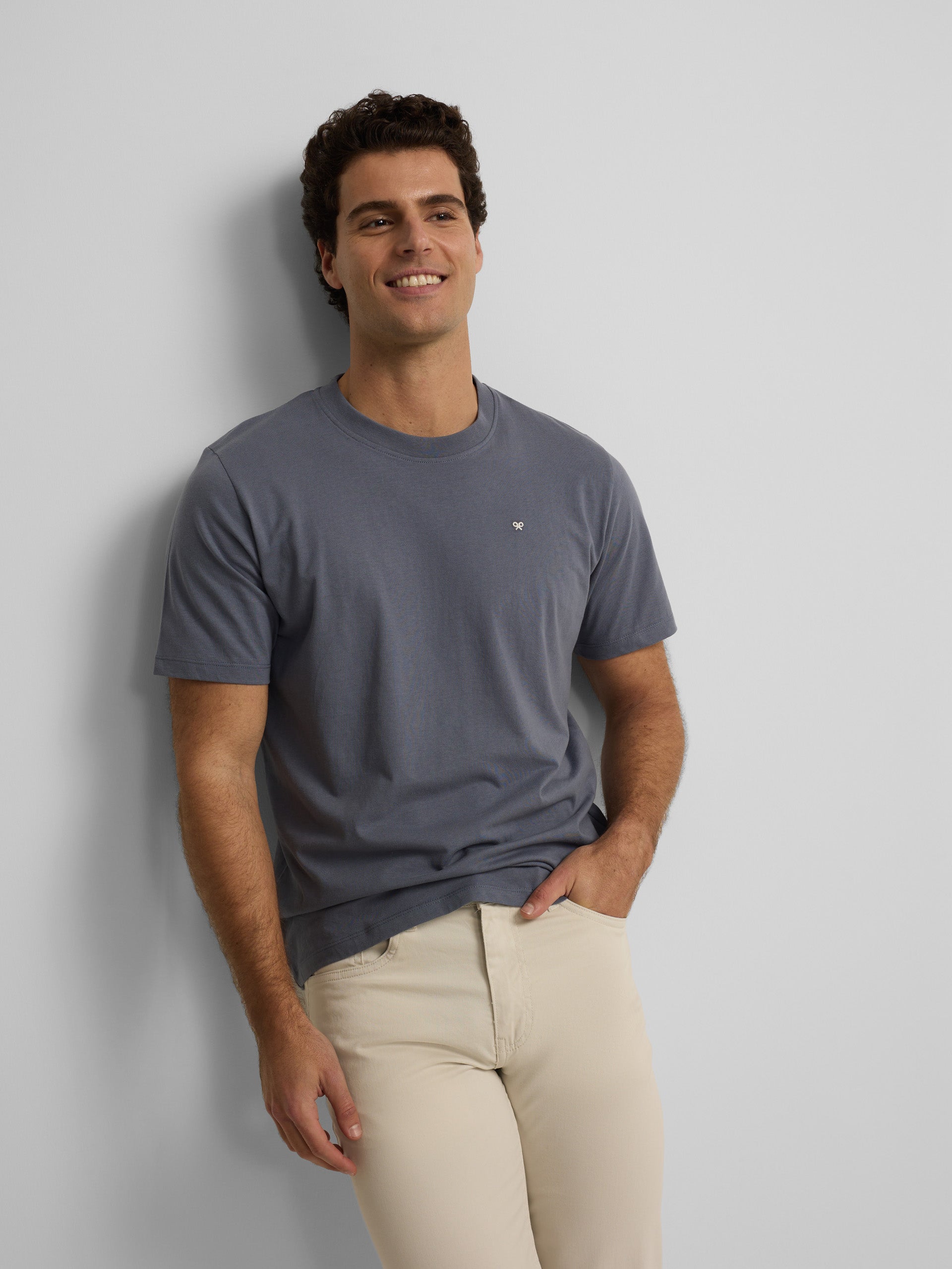 Camiseta luxury boat azul indigo
