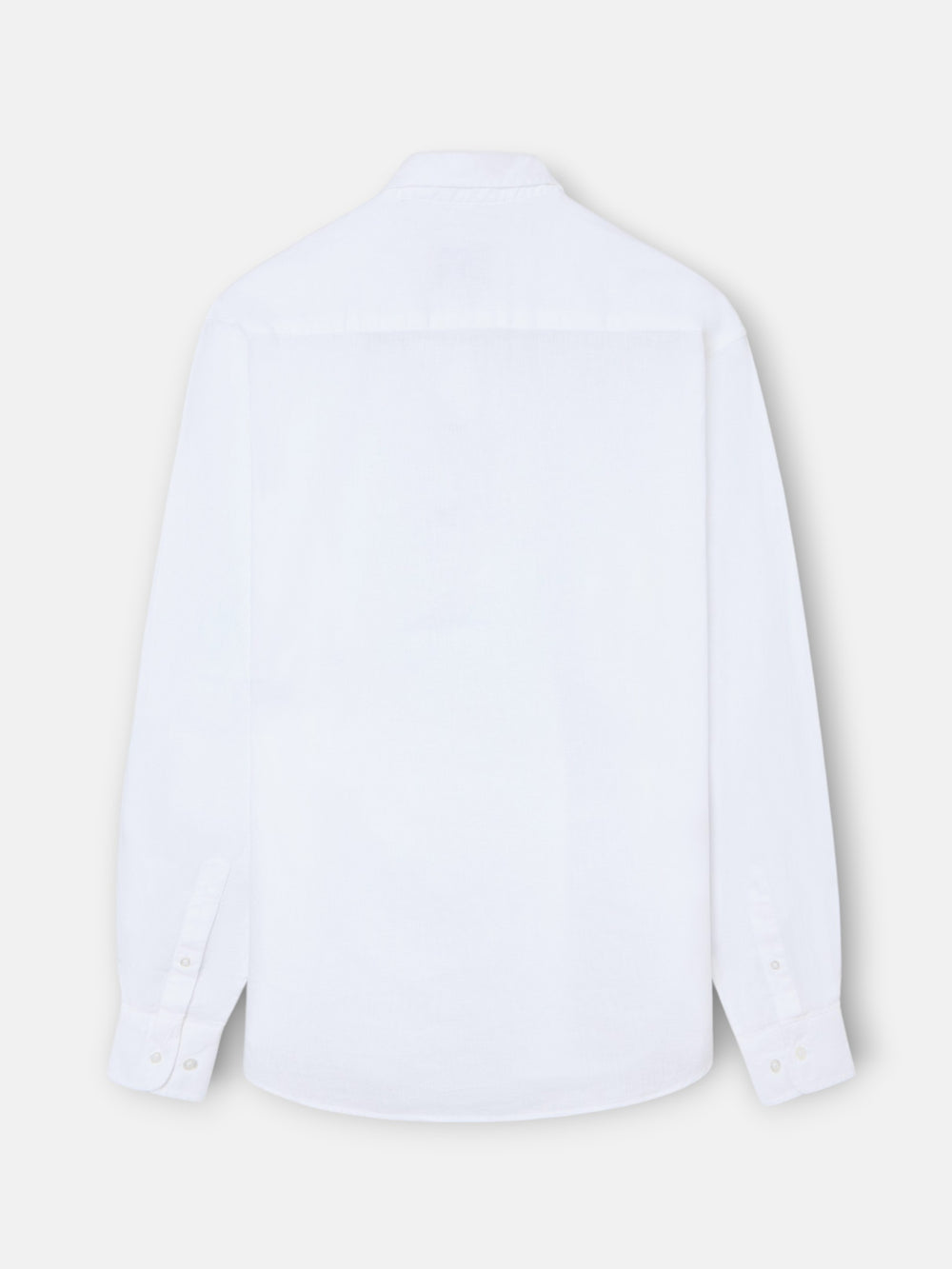 Camisa desportiva de linho branca