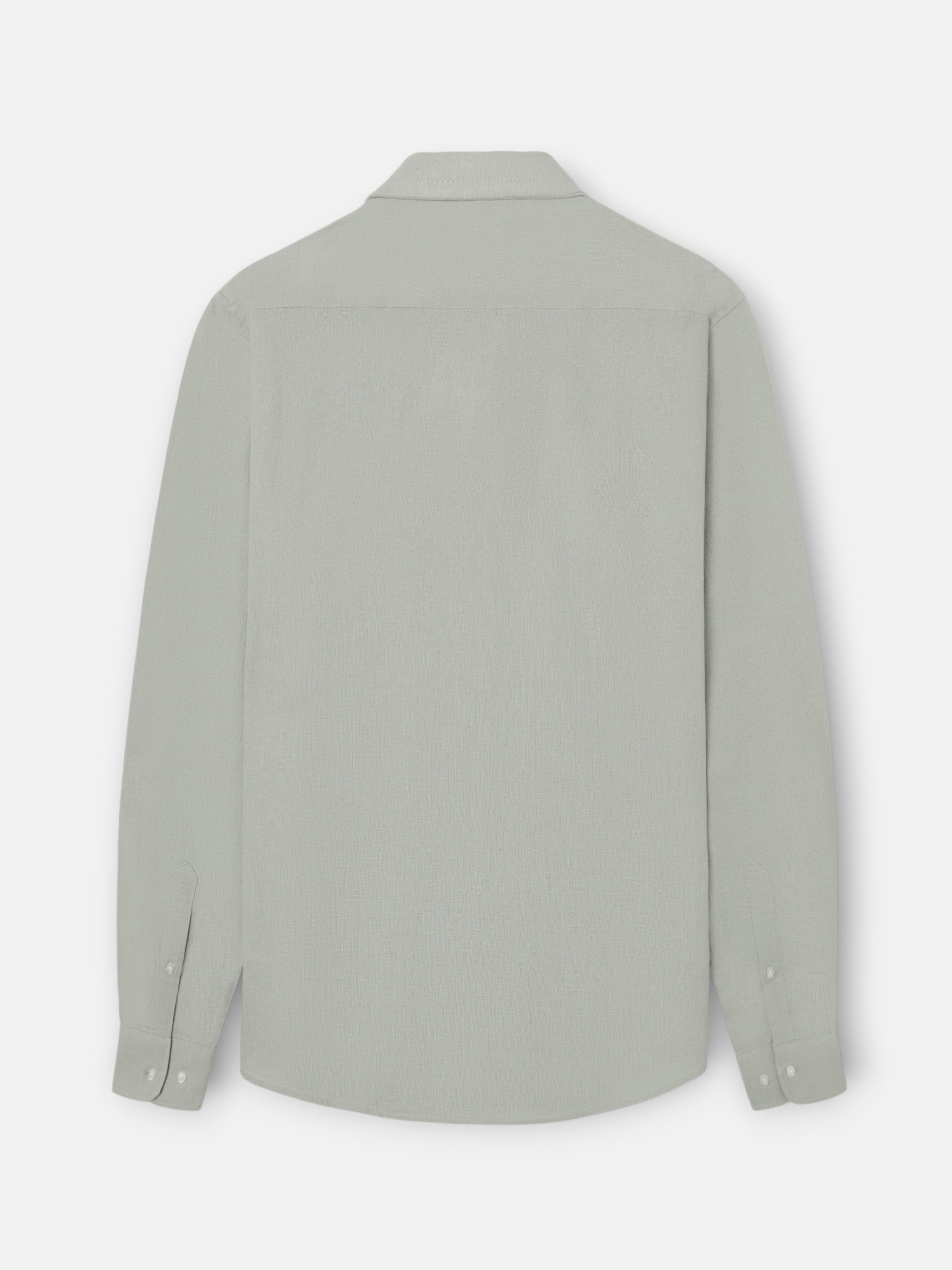 Polera sport lino verde medio