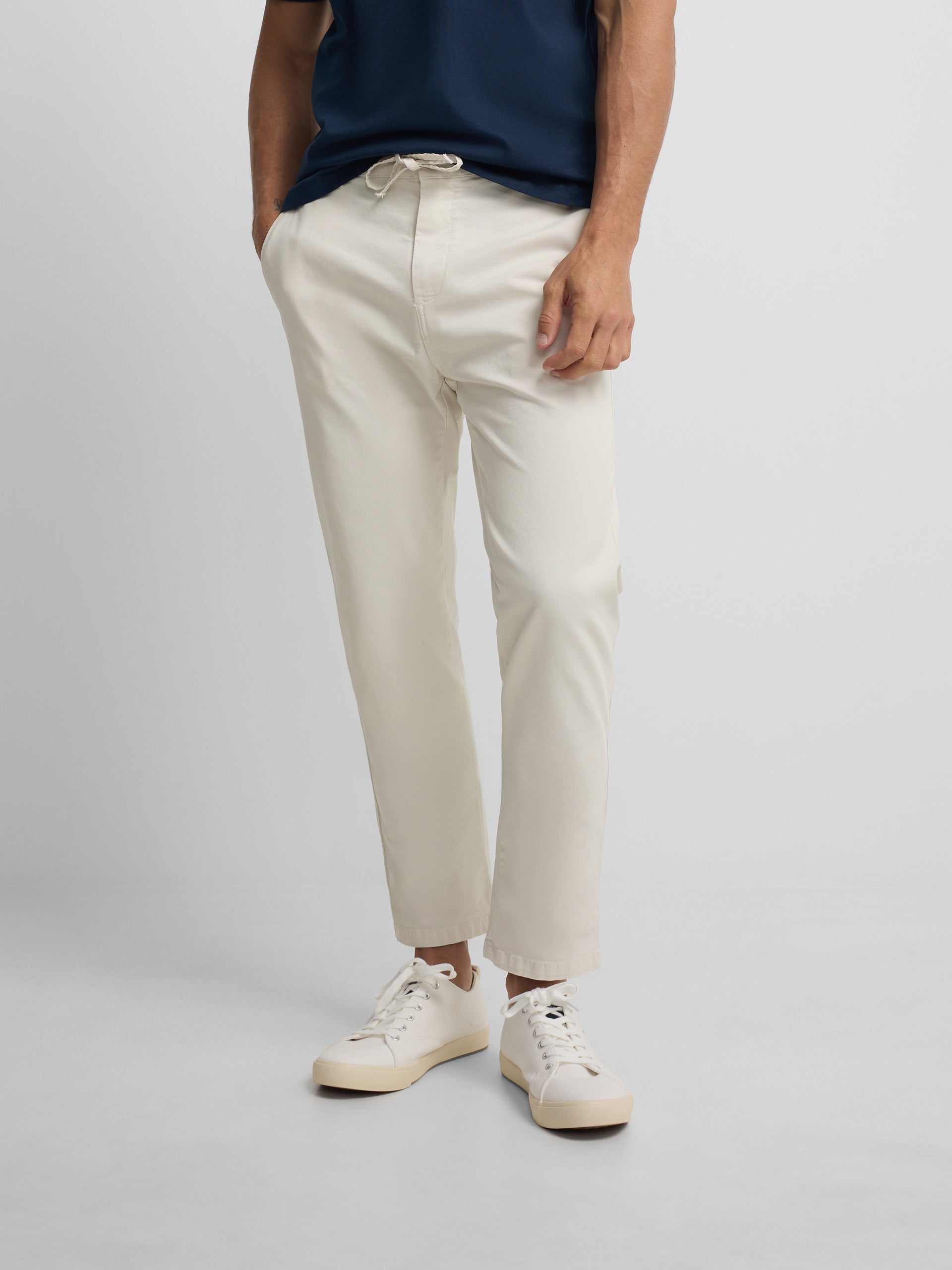Pantalon sport jogger piedra