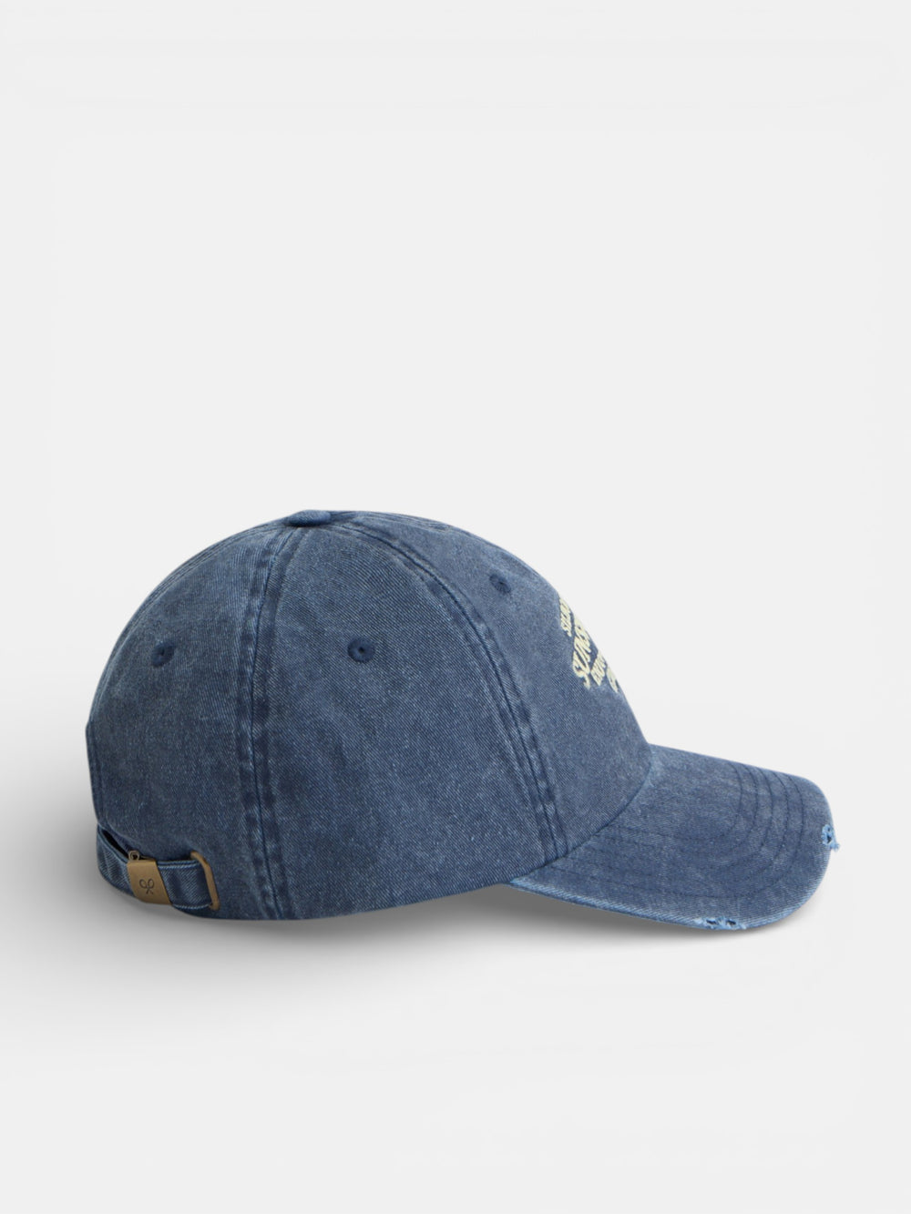 Boné sunset denim azul-marinho