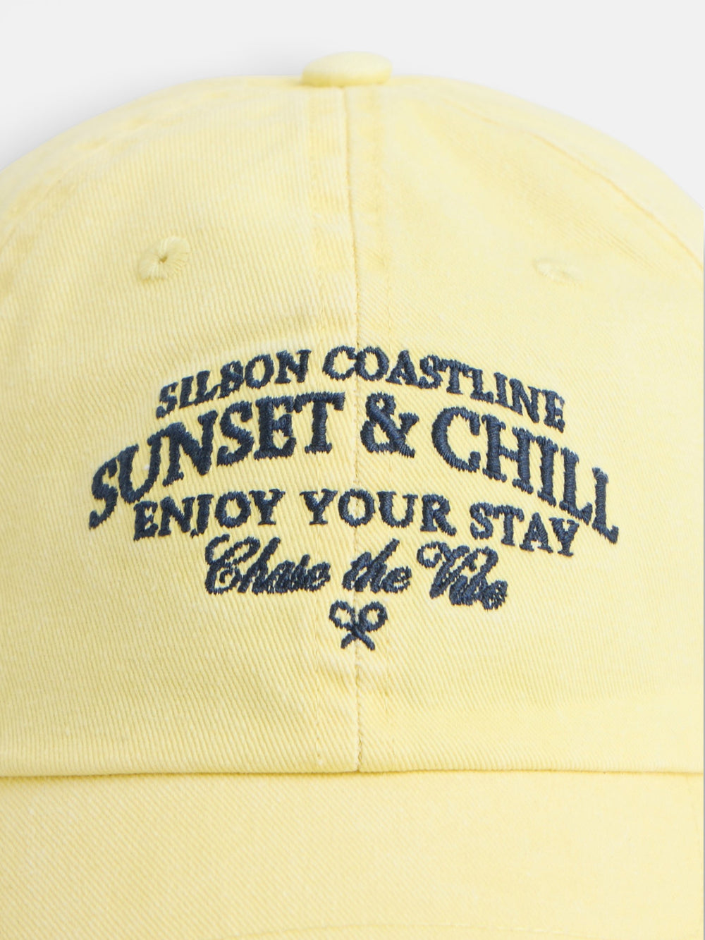 Gorra sunset denim amarillo