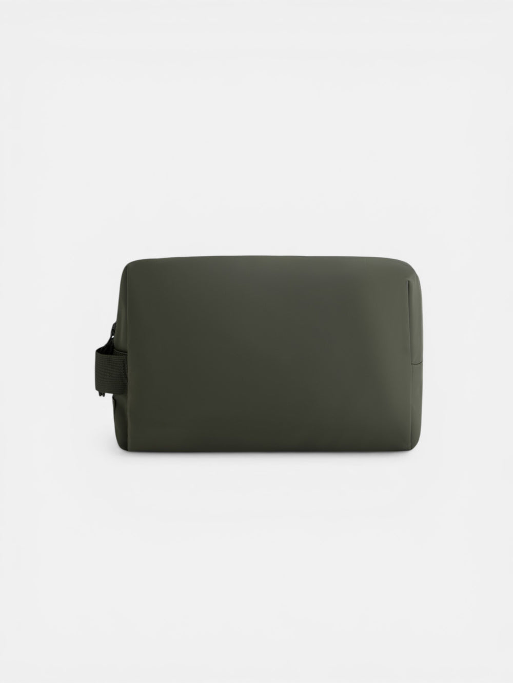 Green waterproof toiletry bag