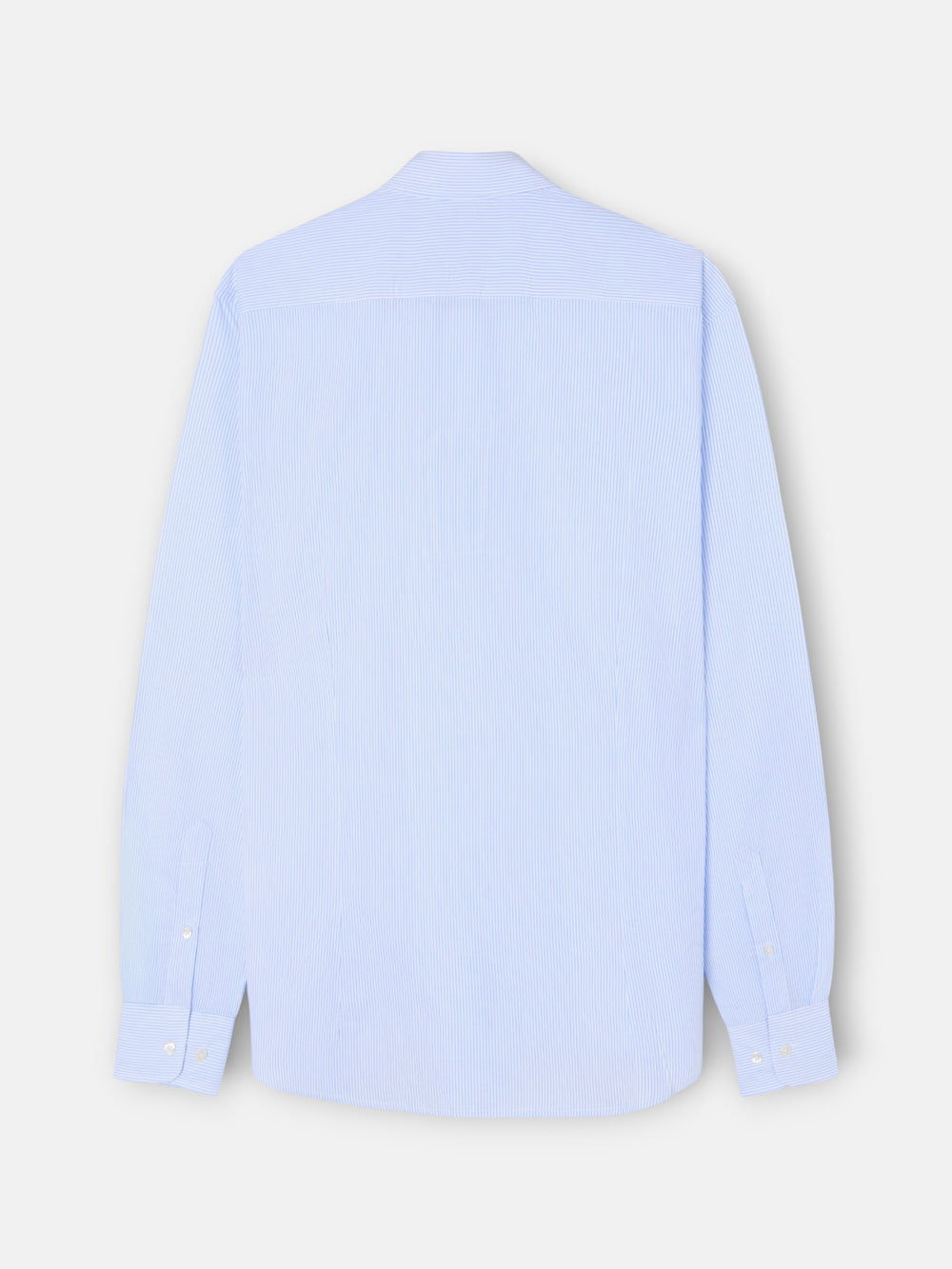 Camisa sport clássica risca azul
