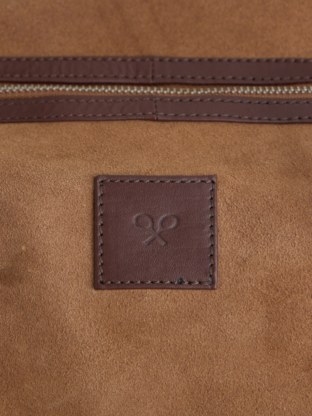 Sac de voyage en cuir business marron foncé