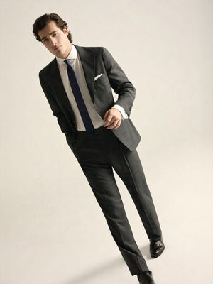 Pantalon de costume prince de Galles gris