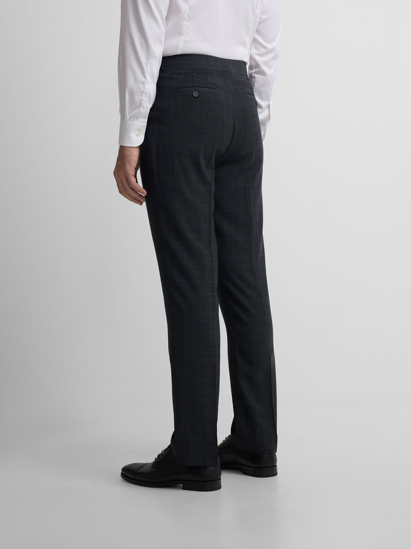 Pantalon de costume prince de Galles gris