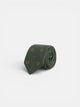 Geometric circles tie in green colors