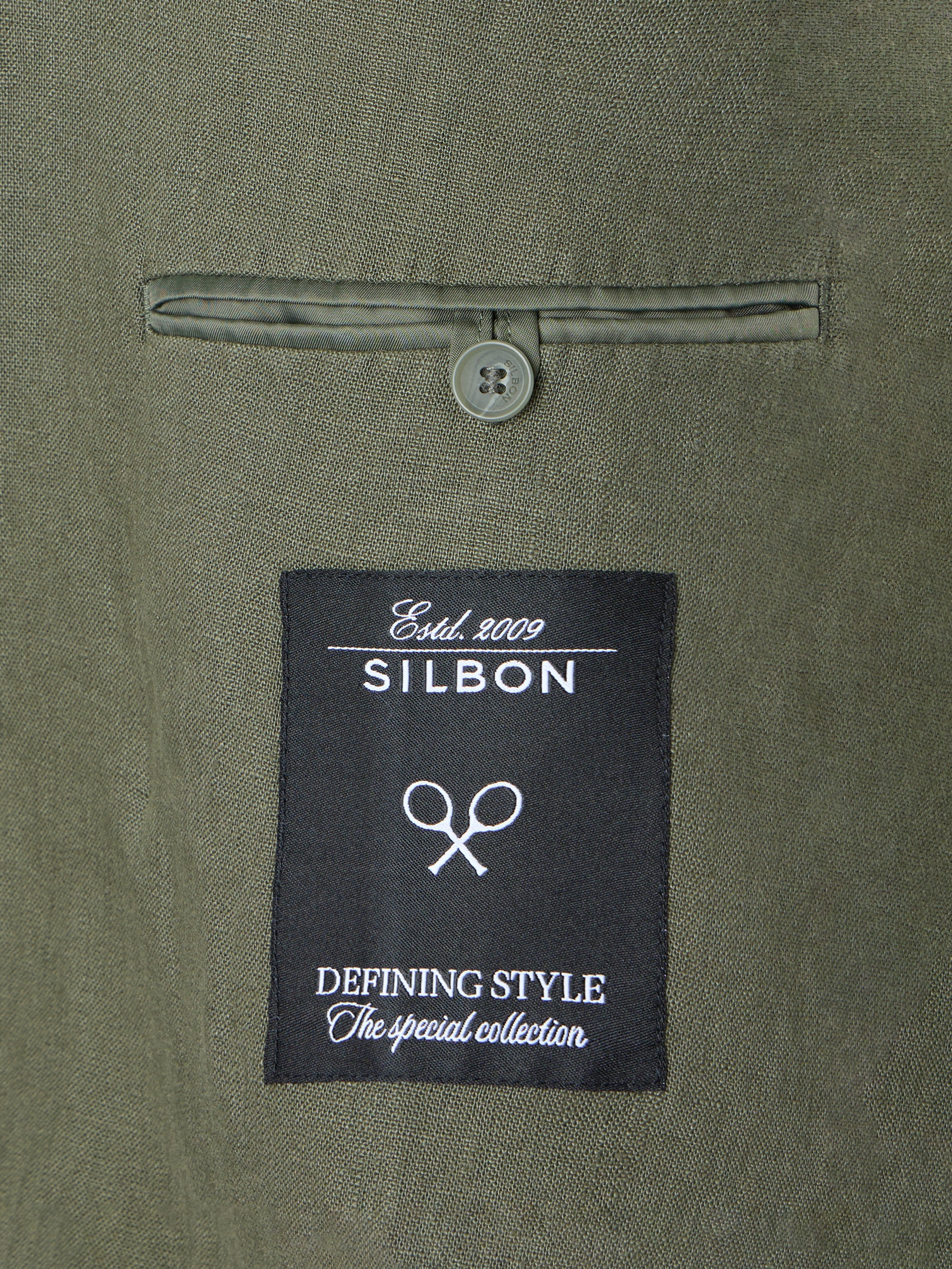 Blazer cruzado comfort verde