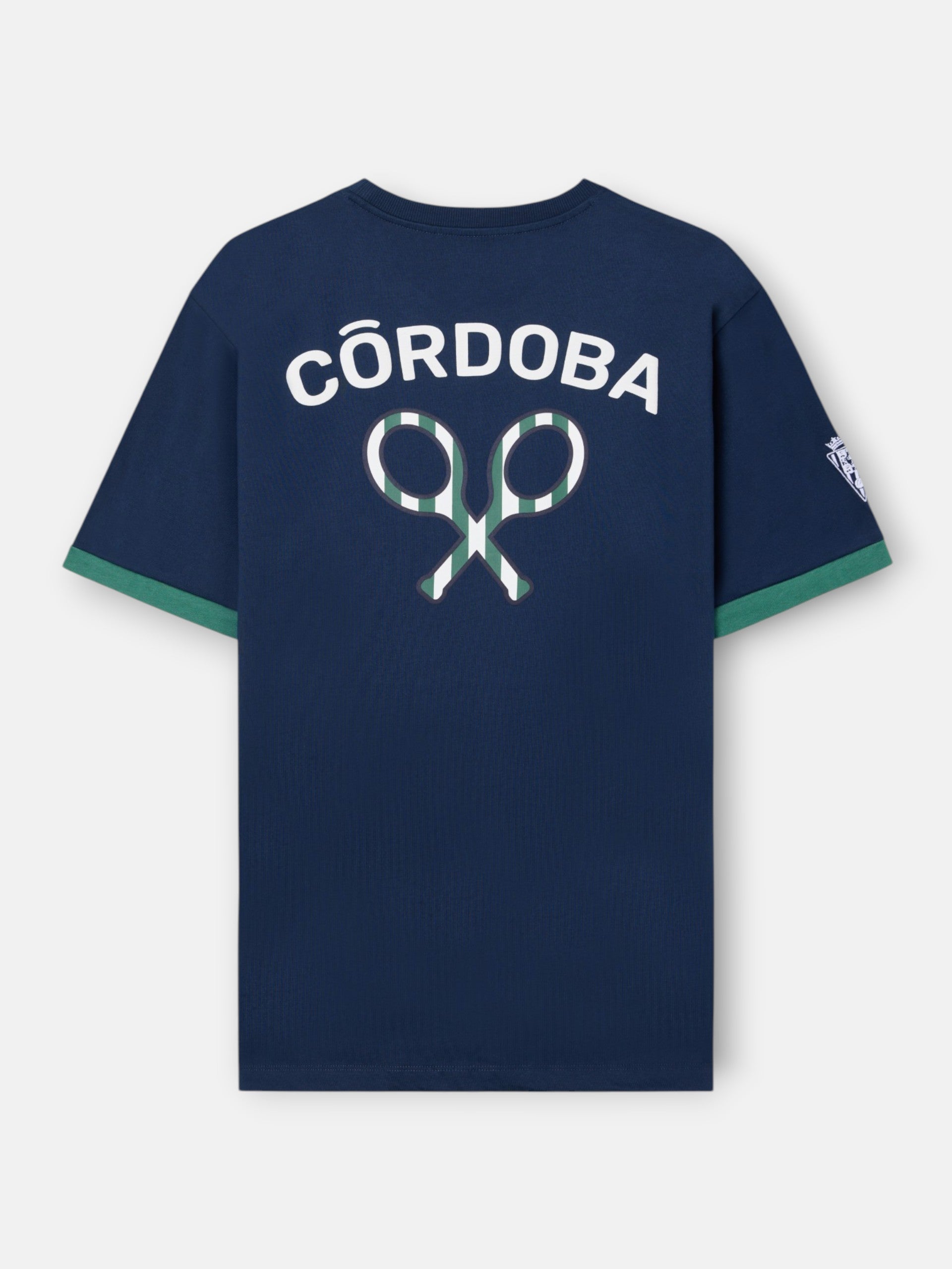 Camiseta silbon CCF azul-marinho