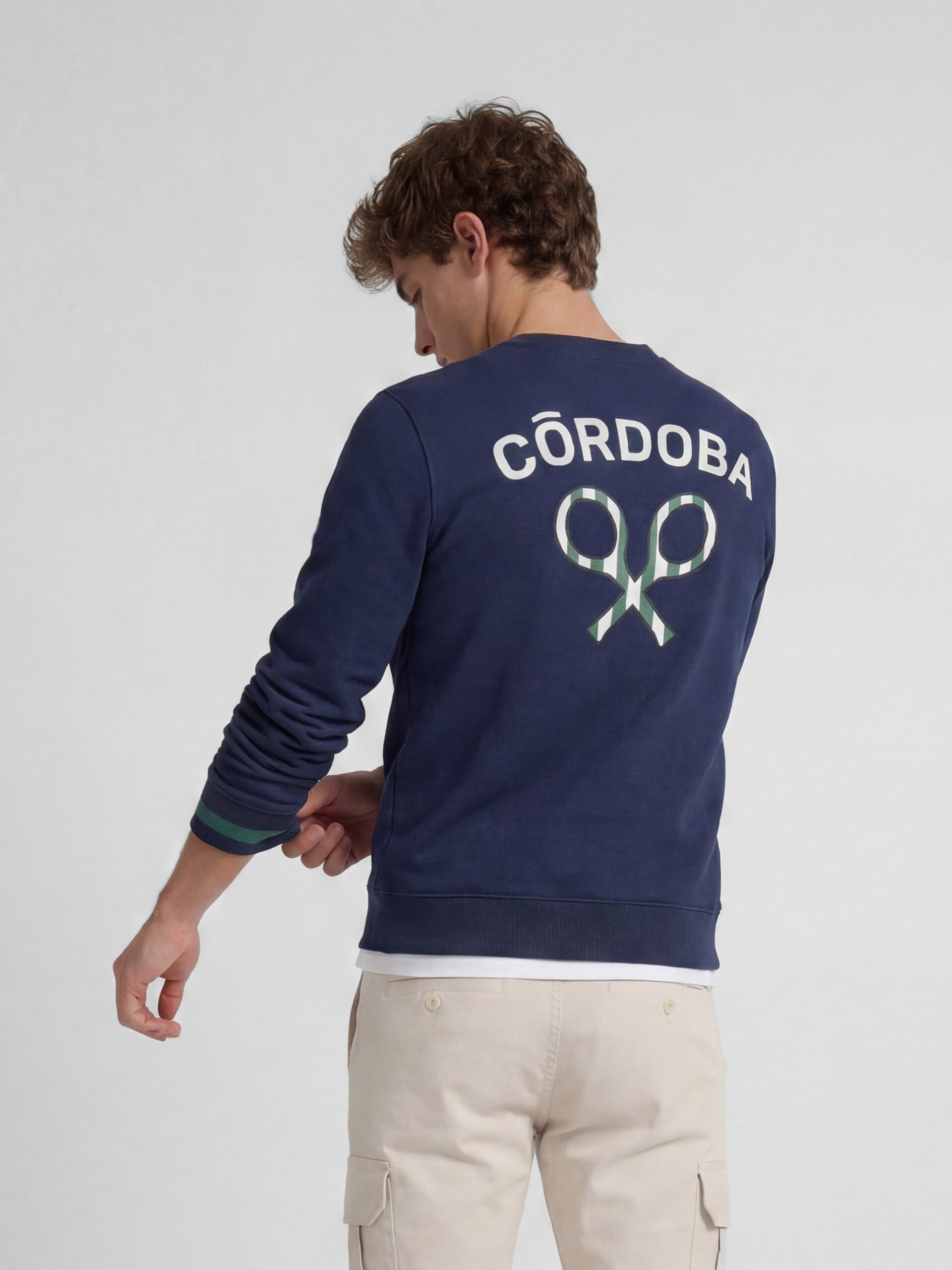 Sudadera silbon CCF azul marino