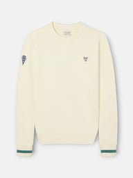 Silbon CCF cream sweatshirt