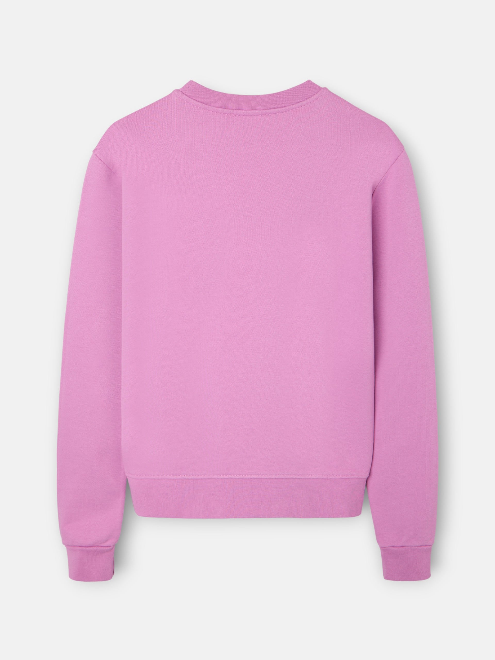 Women's sweatshirt with Silbon embroidery in purple