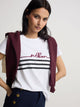 Camisola mulher silbon cordão branca