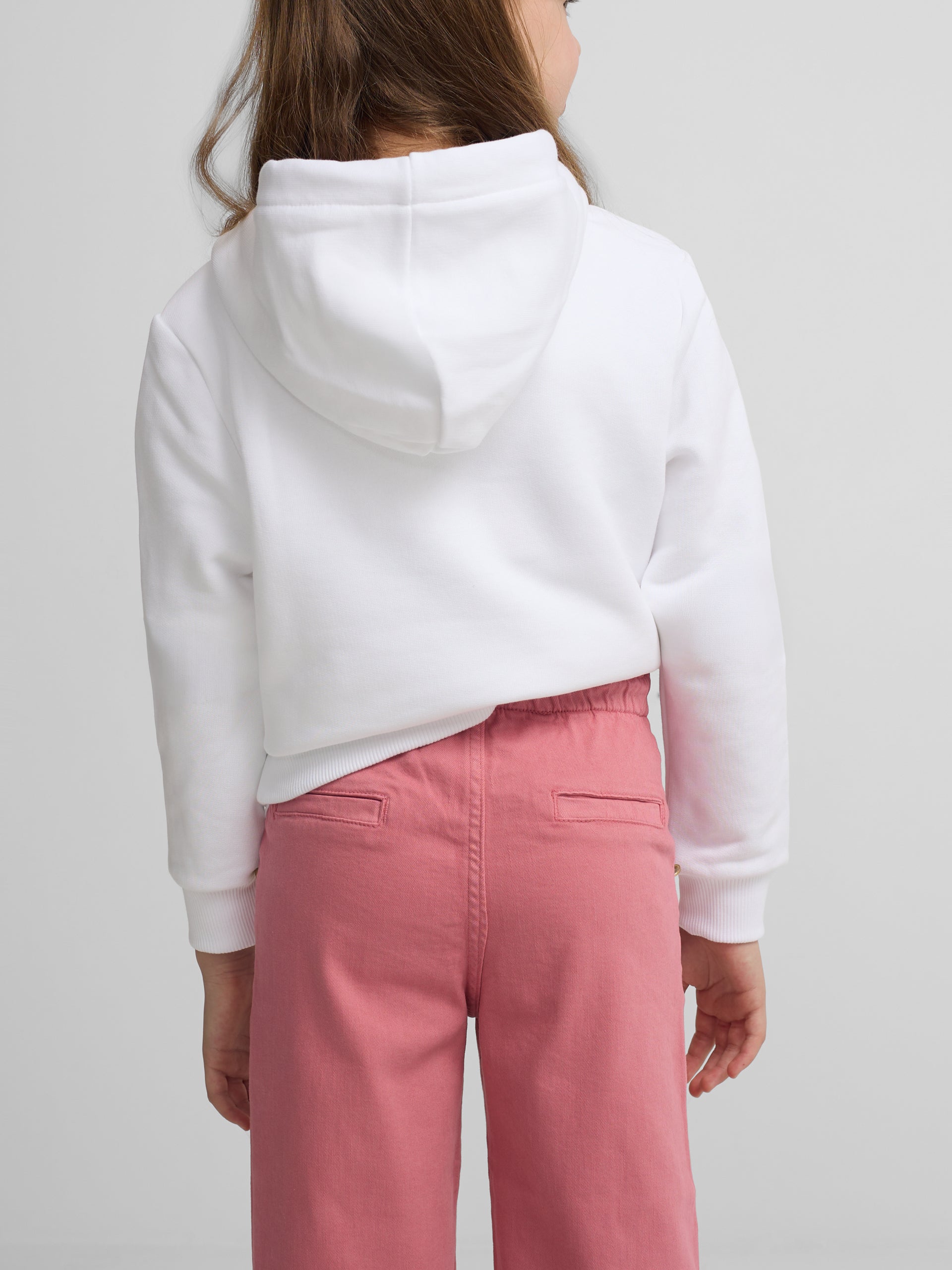 Pantalon fille marin rose