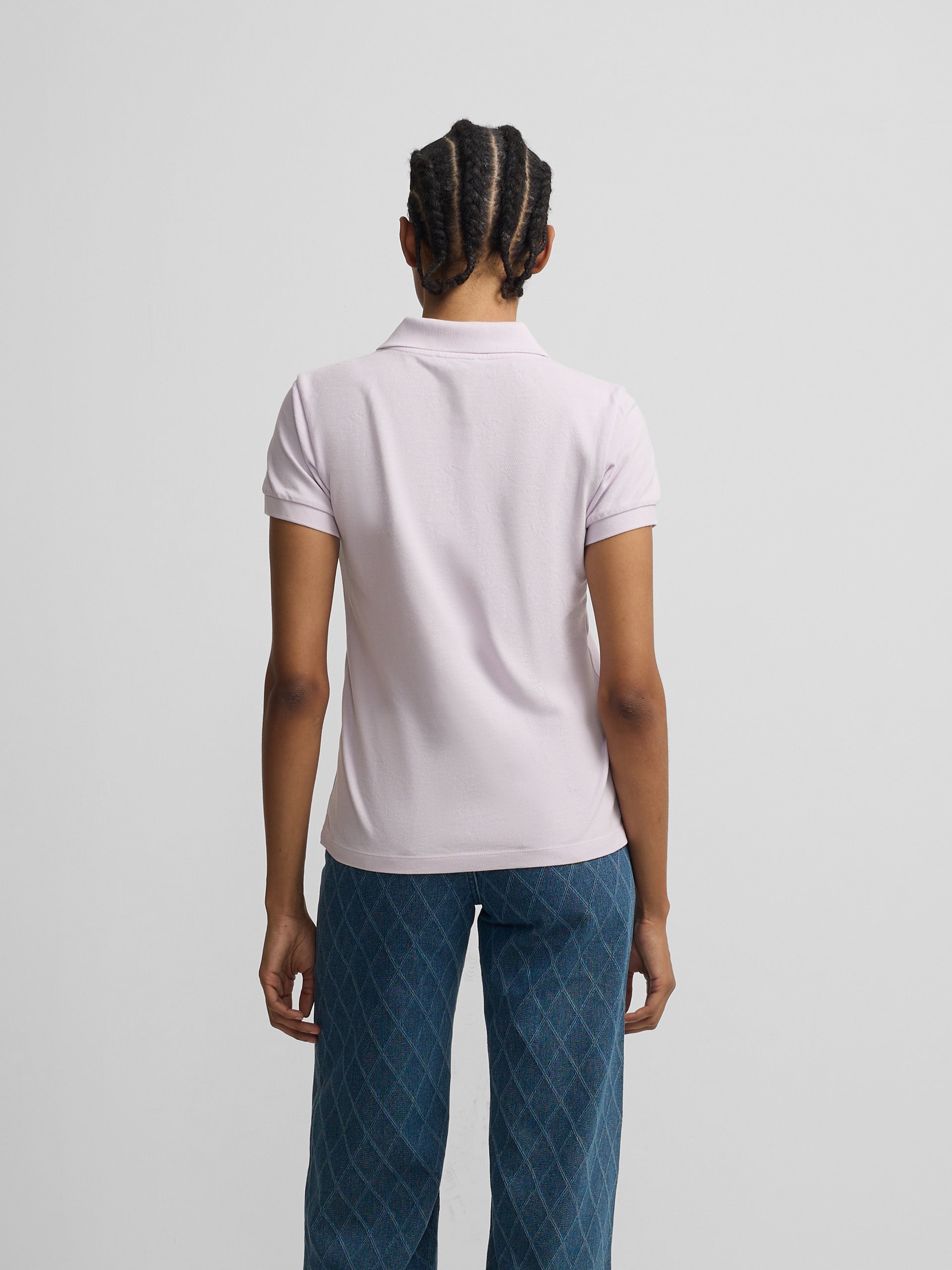 Polo woman clasico lila