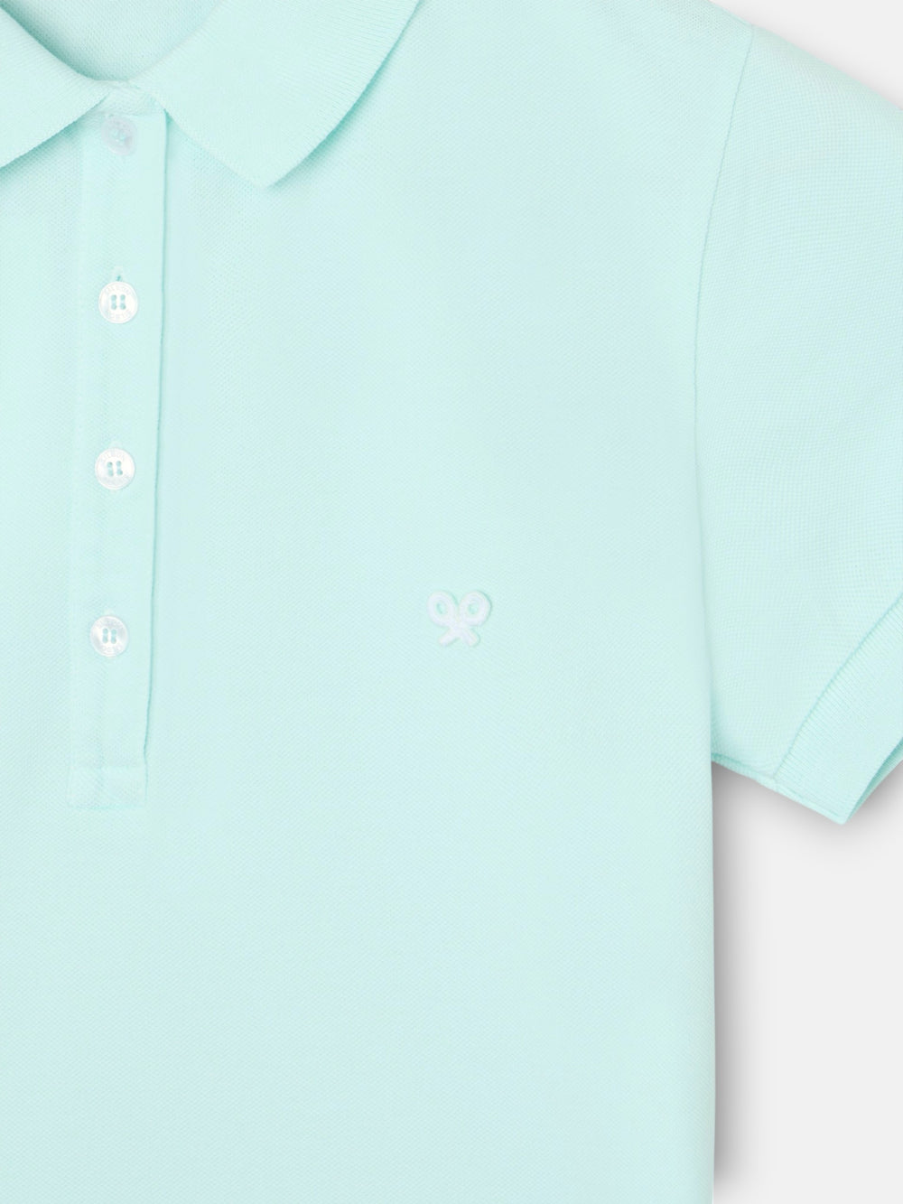 Polo woman clasico verde agua