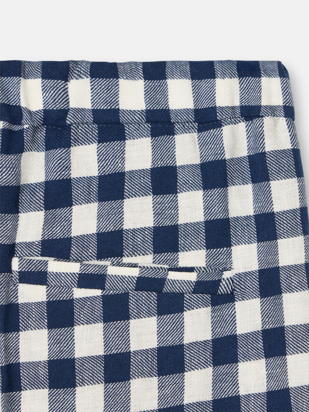 Pantalon trebilla vichy marino
