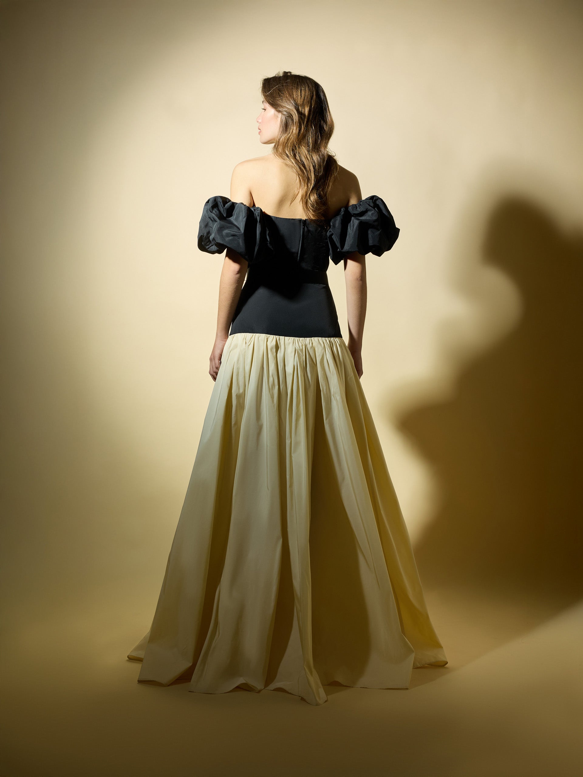 Top CaprilexSilbon black taffeta