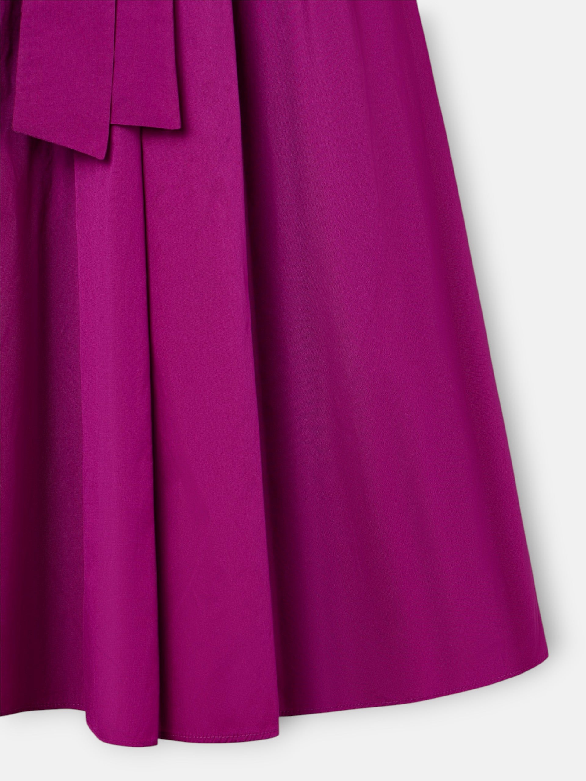 Purple taffeta event collection dress
