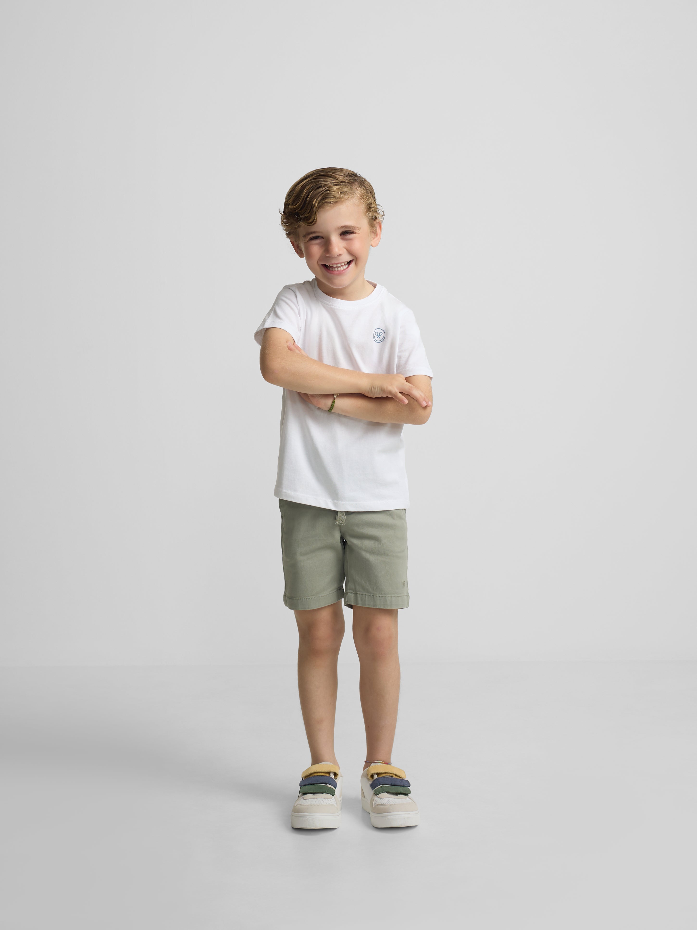 Bermuda kids clasica verde