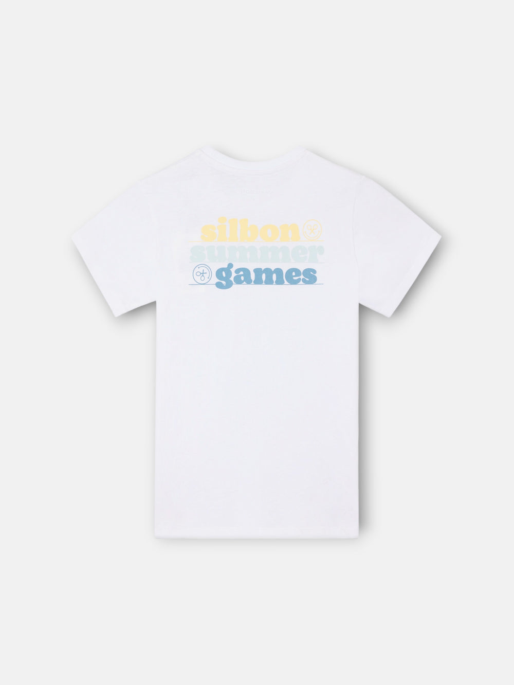 Camiseta kids summer games blanco