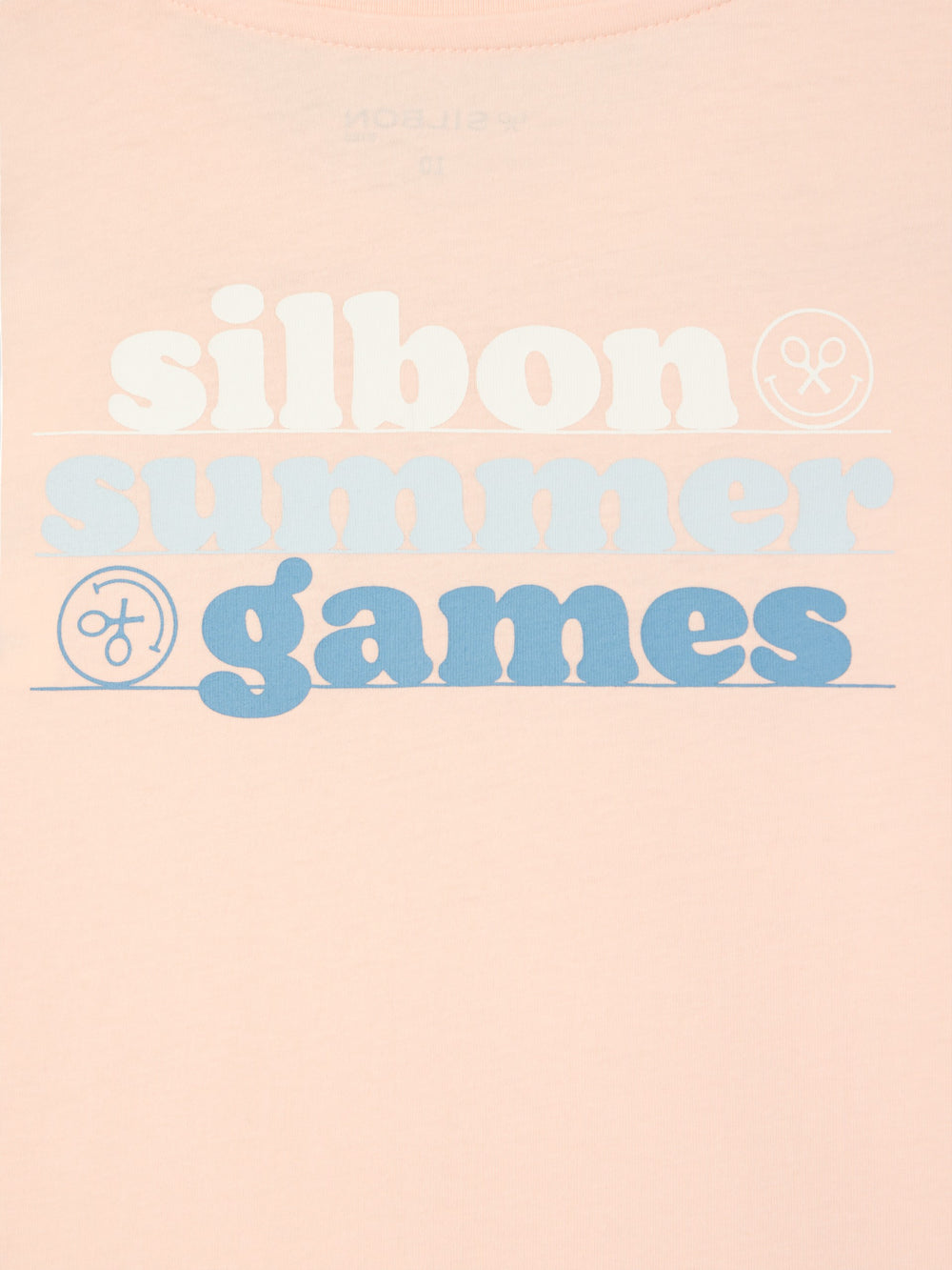 Camiseta kids summer games coral