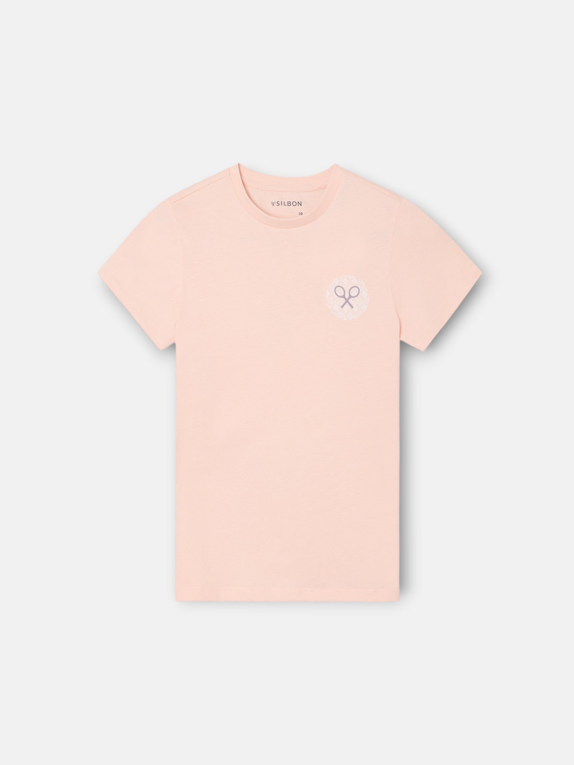 Camiseta kids raqueta etnica coral