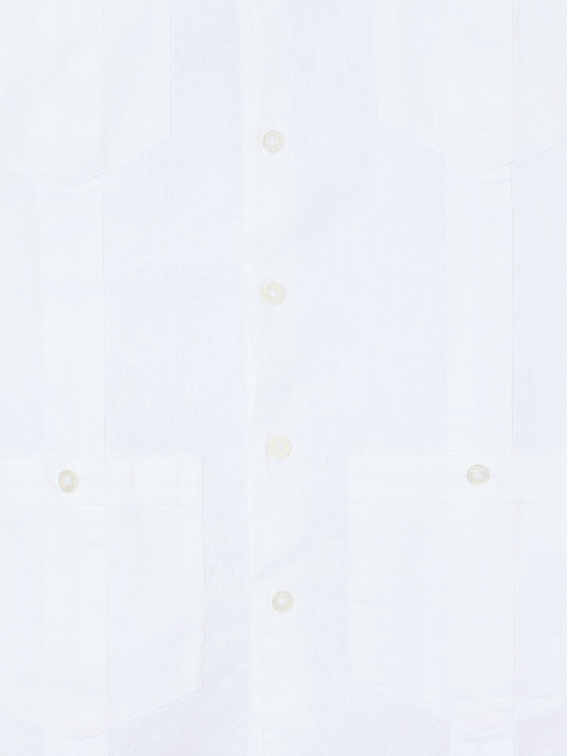 Guayabera sport kids lino blanco