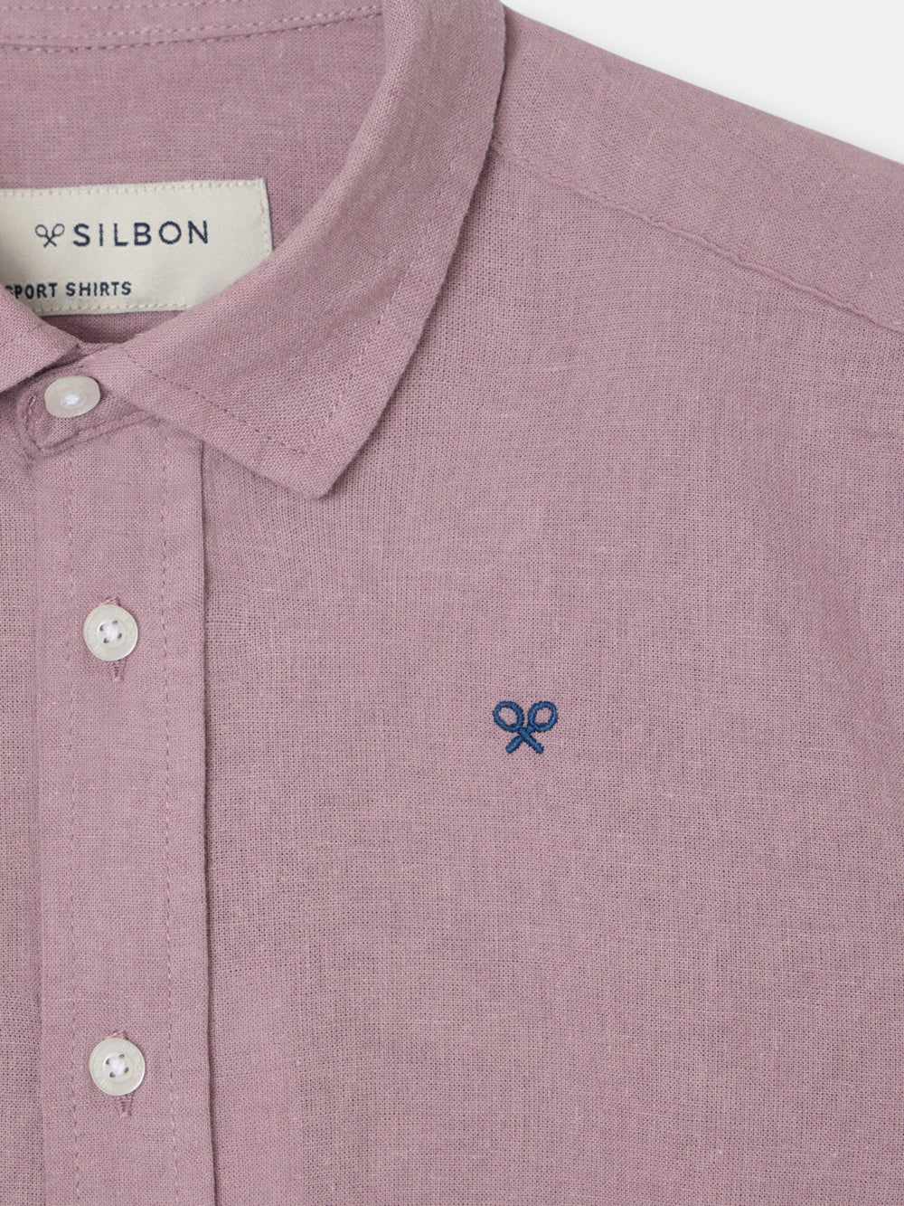 Camisa sport kids lino burdeos