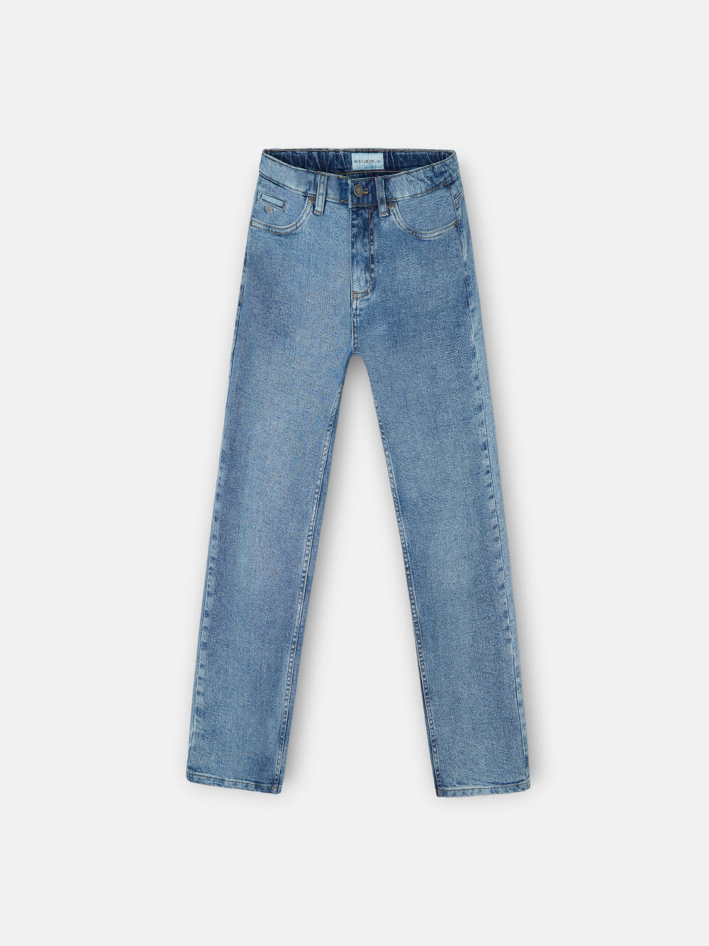 Kids' blue denim sport trousers