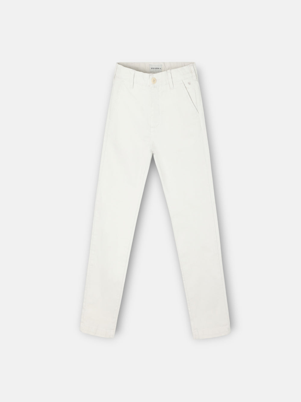 Kids stone chino sport trousers