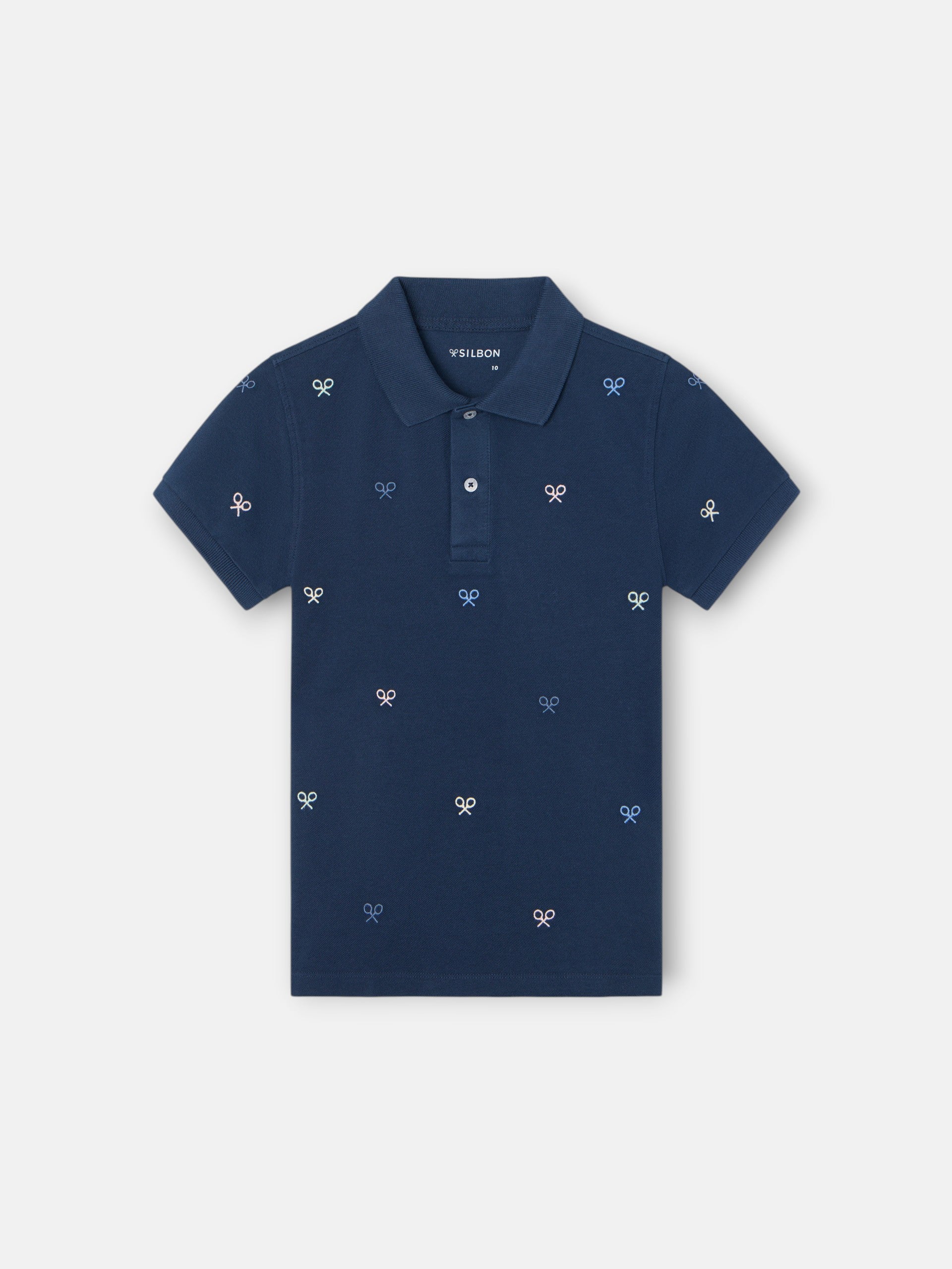 Polo kids multiraqueta colores azul marino