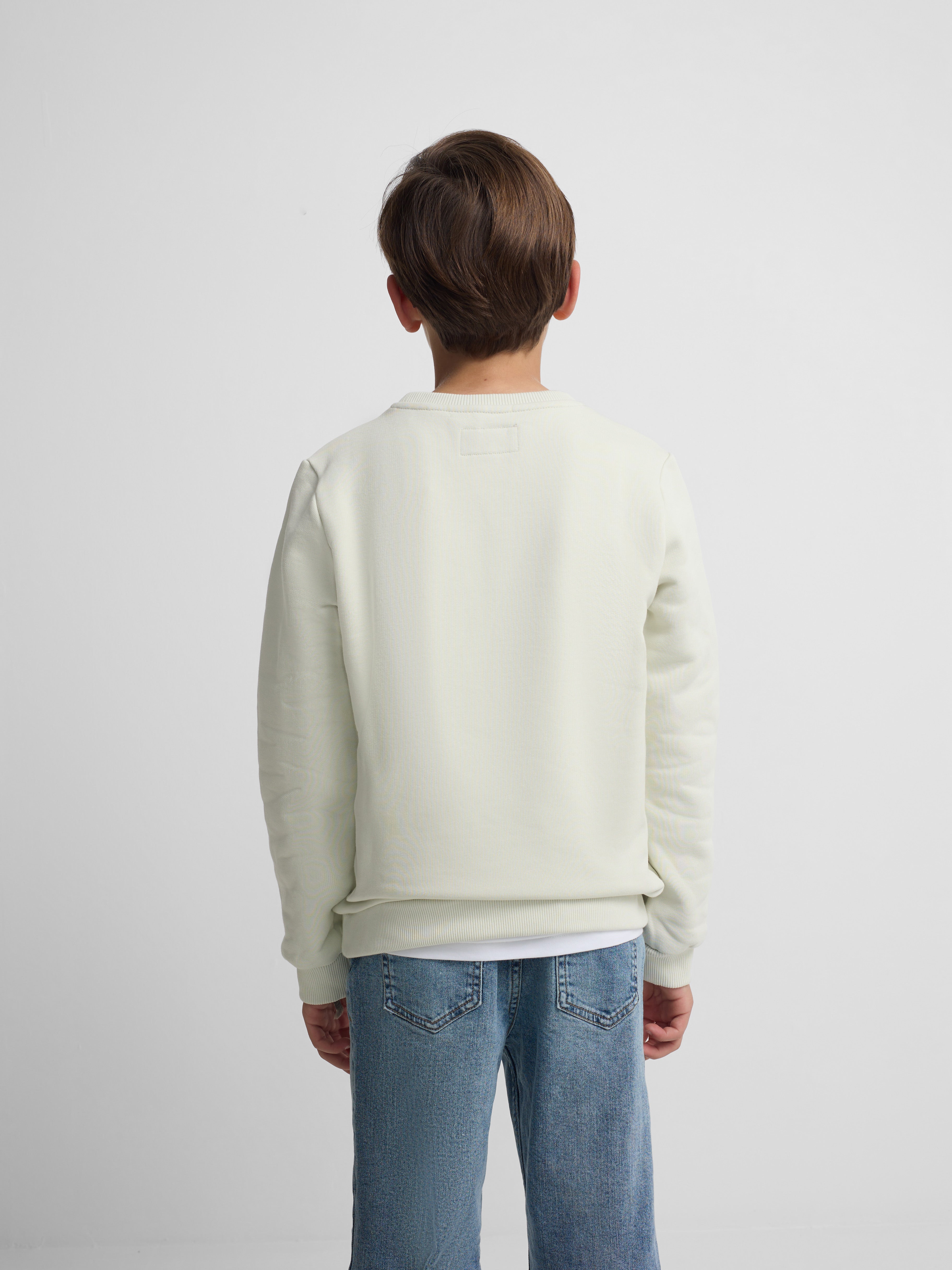 Sweatshirt kids Silbon raquete média multicolor verde