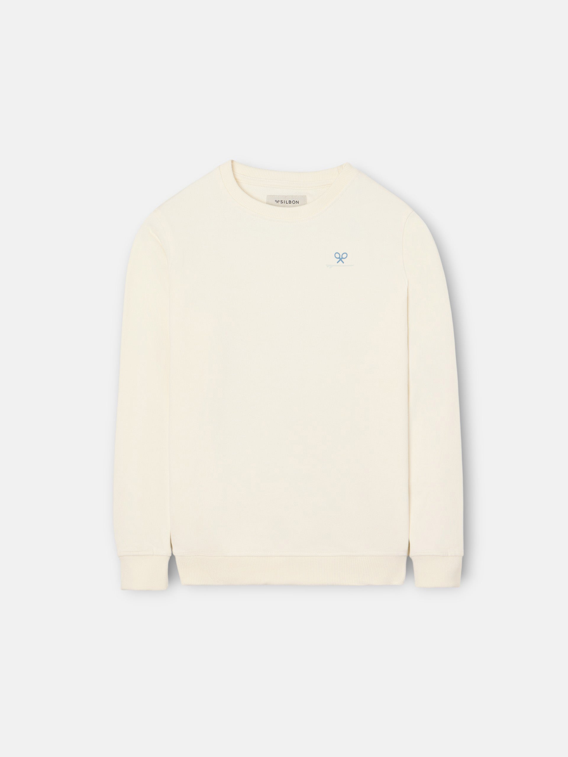 Sudadera kids summer beachy crema