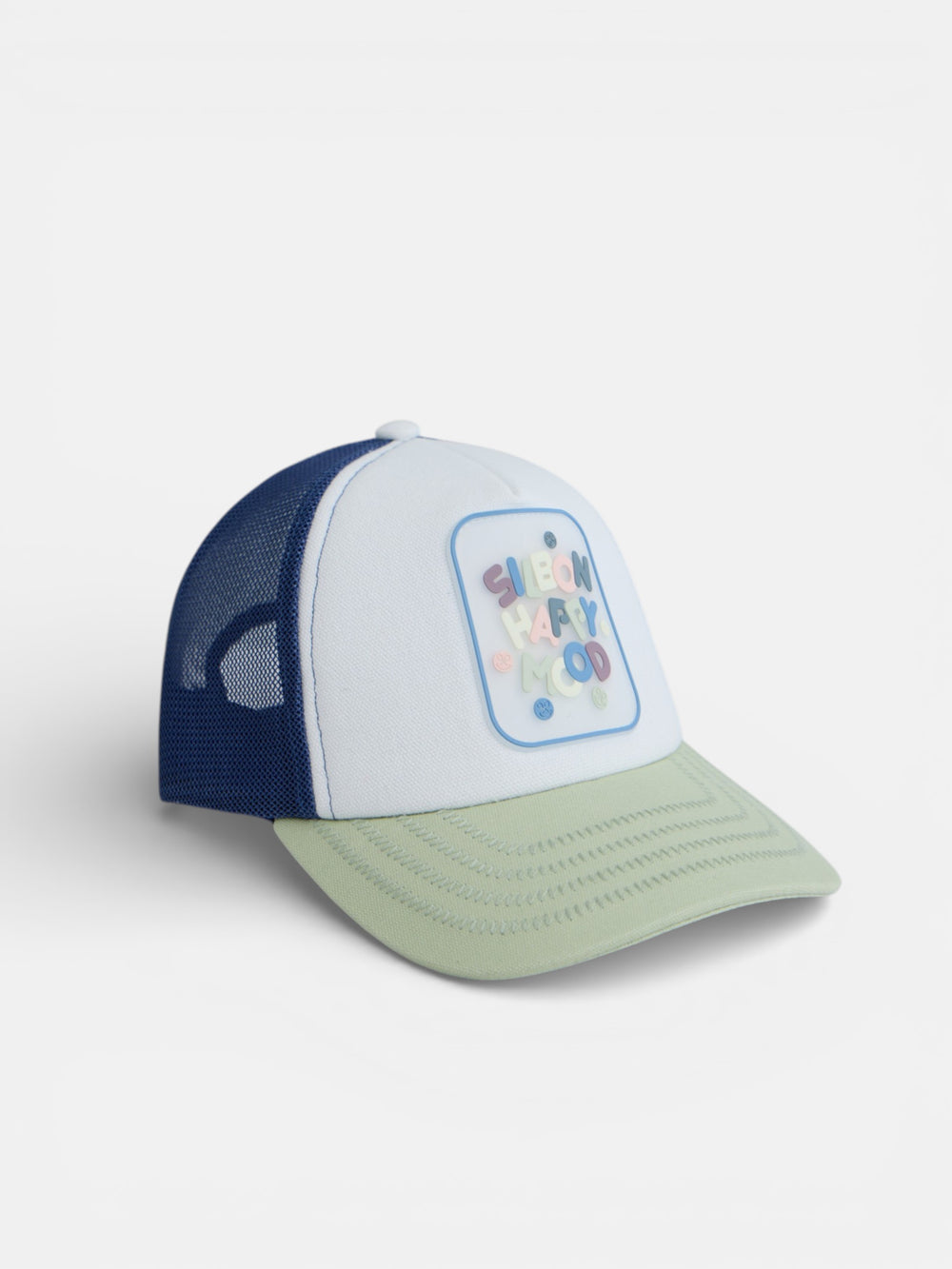Gorra kids trucker happy mood verde
