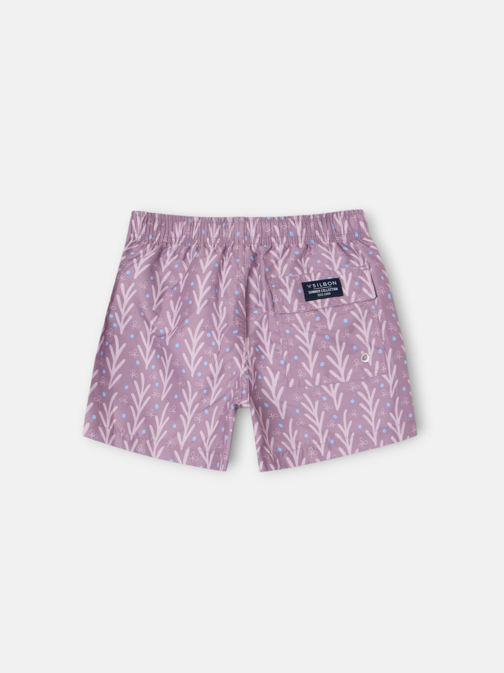 Bañador kids style puntos burdeos