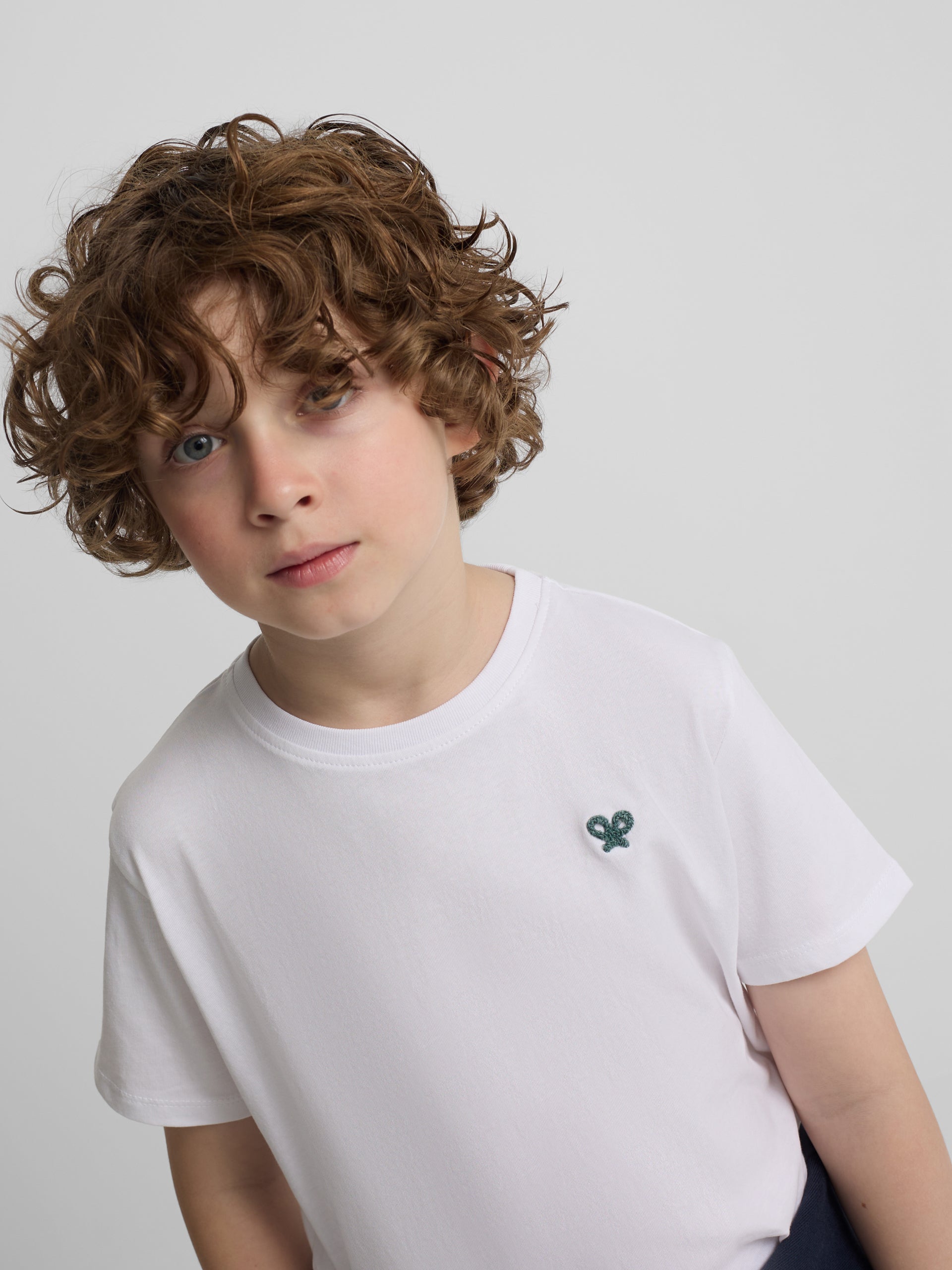 Camiseta kids dino blanco