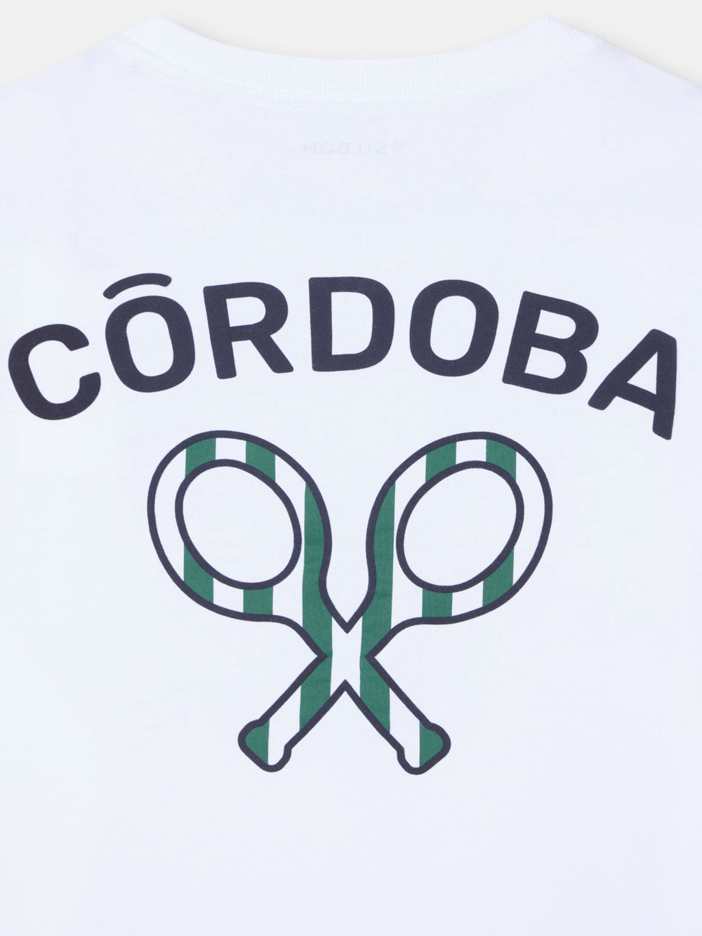 Camiseta kids silbon CCF blanca