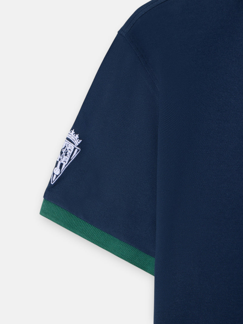 Polo criança Silbon CCF azul-marinho