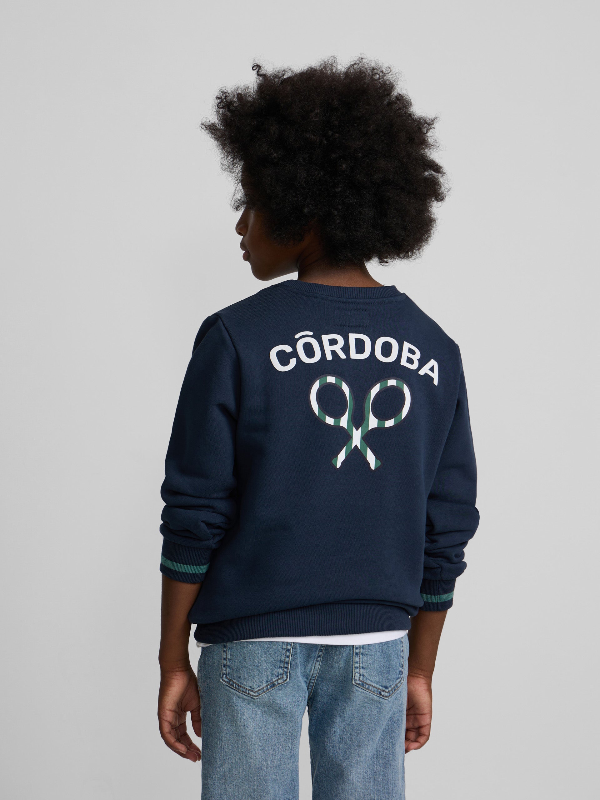 Sudadera kids silbon CCF azul marino